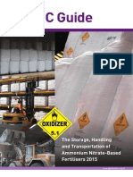 The Storage Handling and Transportation of Ammonium Nitrate Based Fertilisers 2015