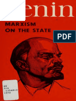 V. I. Lenin, Marxism On The State. Preparatory Material For The Book 'The State and Revolution', Moscow, Progress Publishers, 1972. 133 Pp.