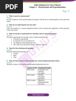 Selina Solutions For Class 9 Physics Chapter 1 Measurements and Experimentation 1