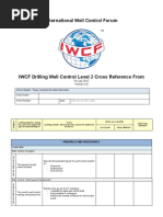 AC-0082 - IWCF Drilling Well Control Level 2 Cross Reference Form.