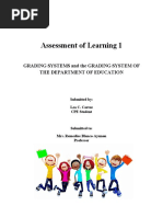 Assessment of Learning 1-LEA CORTEZ