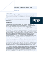 Conceptos Relacionales en Psicoanálisis