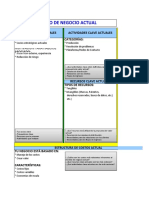 Modelo Canvas Excel