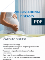 Pre Gestational Disease