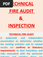 Technical Fire Audit & Inspection