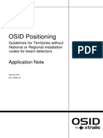 OSID Positioning: Application Note