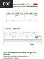 Descanso Sustitutorio