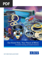 Our Know-How. Your Peace of Mind.: Innovative Sealing and Gasket Solutions