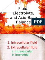 Fluid, Electrolyte, and Acid-Base Balance