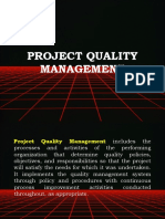 Project Quality Management