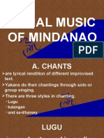 Vocal Music of Mindanao