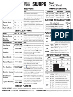 Cheat Sheet: Quick Rules Reference