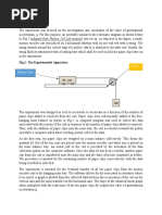 Procedure: Fig.1: The Experimental Apparatus