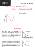 3.3 Elasticidad de La Demanda