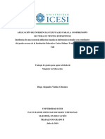 Aplicación de Inferencias Textuales para La Comprensión Lectora en Textos Expositivos PDF