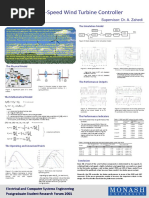 Variable-Speed Wind Turbine Controller