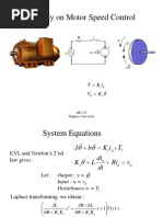 Motor Speed Control