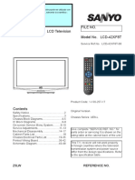 Service Manual LCD Television File No.: Z5Lw Reference No