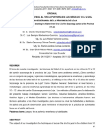 Original Las Técnicas Del Futbol El Tiro A Portería en Los Niños de 10 A 12 Del Cantón Sozoranga de La Provincia de Loja