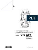 Manual Da Topcon CTS-3000