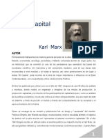 Análisis Del Libro EL CAPITAL - Karl Marx