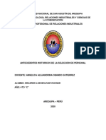 Antecedentes Historicos de La Seleccion de Personal PDF