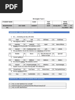 9th English Test-5 (EWP) (Wowm)