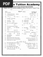 9th Math Test SeriesNTA-1 PDF