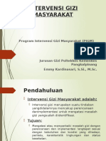 PIGM - Intervensi Gizi Masyarakat Dan Gizi Mikro