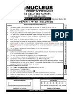 Test 04 - FST 4 - 23 03 20 - Adv Paper 1 PDF