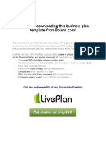 Thanks For Downloading This Business Plan: All The Financial Tables and Graphs To Go With It. You'll Also Be Able To