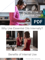 Internal Use of Essential Oils