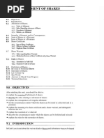 Unit Allotment of Shares: Objectives