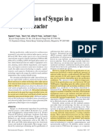 Desulfurization of Syngas in A Transport Reactor PDF