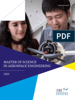 Master of Science in Aerospace Engineering: Excellence With Passion