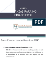 Curso Finanzas para NO Financieros