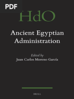 (Handbook of Oriental Studies - Handbuch Der Orientalistik - Section 1, Ancient Near East, Vol. 104) Juan Carlos Moreno García - Ancient Egyptian Administration-Brill Academic Pub (2013) PDF