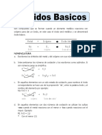 DEFINICIÓN Oxido Basico