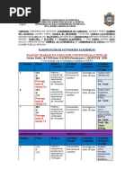 Plan de Trabajo en Línea Por Contingencia Covid 19 Ing. Sistemas Din I