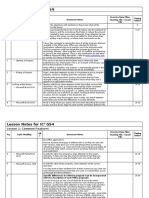 Lesson Notes For IC GS4