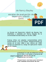 Escala de Nancy Bayley - PPTX