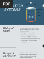 Design of Agitation Systems