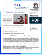 Newsletter UNESCO Timor-Leste # 1