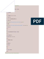 Int Int Int Using Namespace Int: Example of Linear Search Implementation: #Include