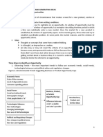 Recognizing Opportunities and Generating Ideas Identifying and Recognizing Opportunities