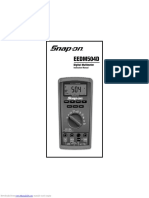 Snap-On Multimeter Manual