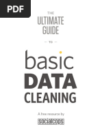 Free Ebook - The Ultimate Guide To Basic Data Cleaning PDF