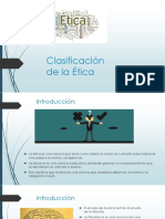 Clasificación de La Ética