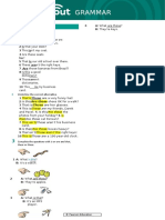 Speakout Grammar Extra Starter Unit 3