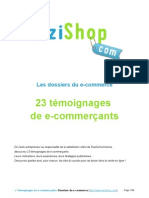 E-Commerce - Temoignages